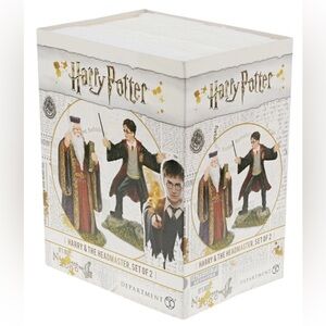 Department 56 Harry & The Headmaster Figurine Set-New in Box